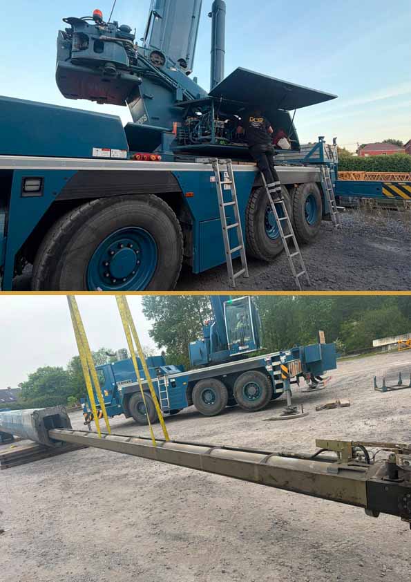 dcs pannes reparations grues